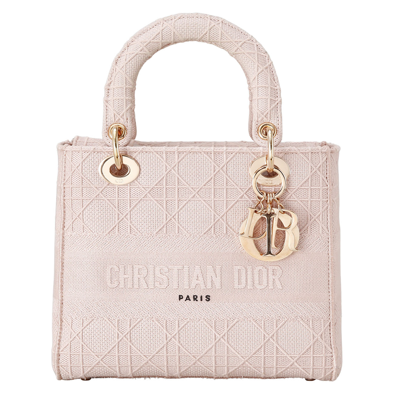 CHRISTIAN DIOR(USED)크리스찬 디올 LADY D-LITE 미디엄 백